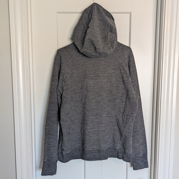 Lululemon Scuba Pullover Hoodie - Dark Grey sz 10 - Picture 5 of 6